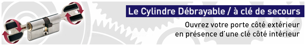 Cylindres débrayables